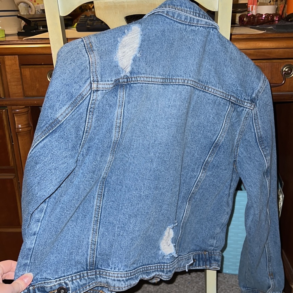 Ripped Jean jacket - Picture 2 of 2
